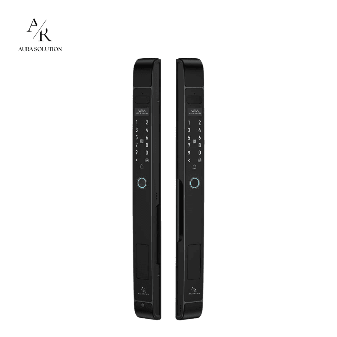 AURA TRUESHIELD X2 PRO next-generation smart lock combining CCTV, biometrics, and app control